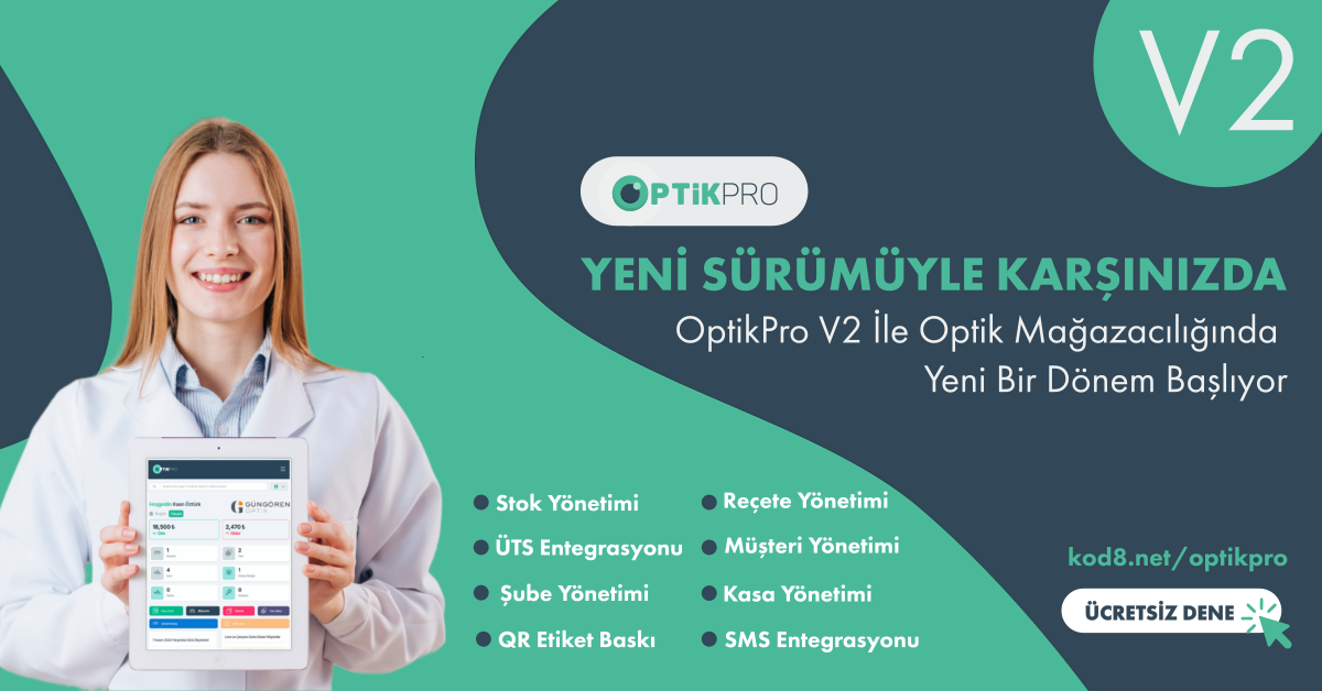 OptikPro Gözlükçü Programı